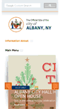 Mobile Screenshot of albanyny.org